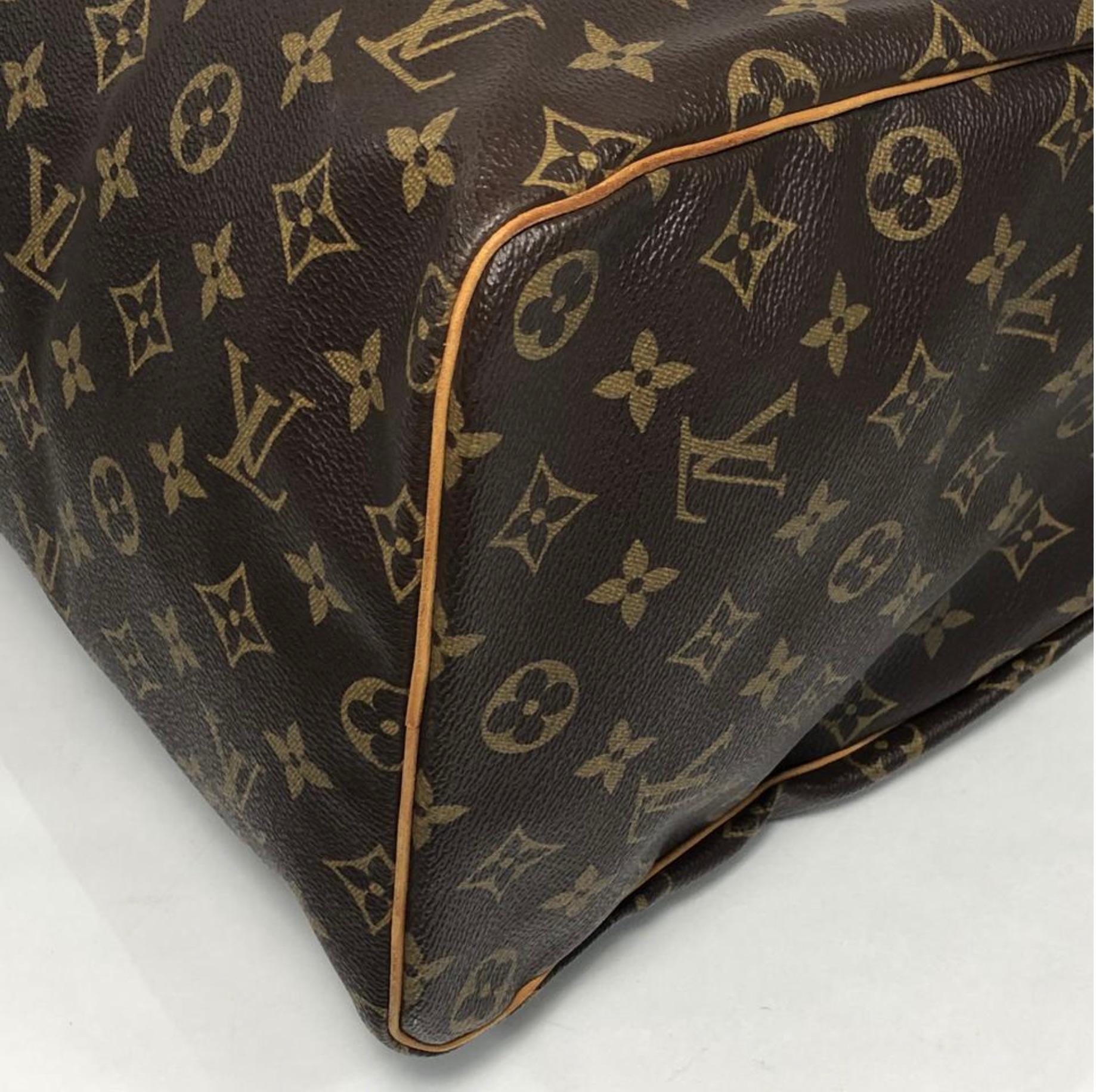 Louis Vuitton Monogram Speedy 40 Satchel Top Handle Handbag For Sale 4