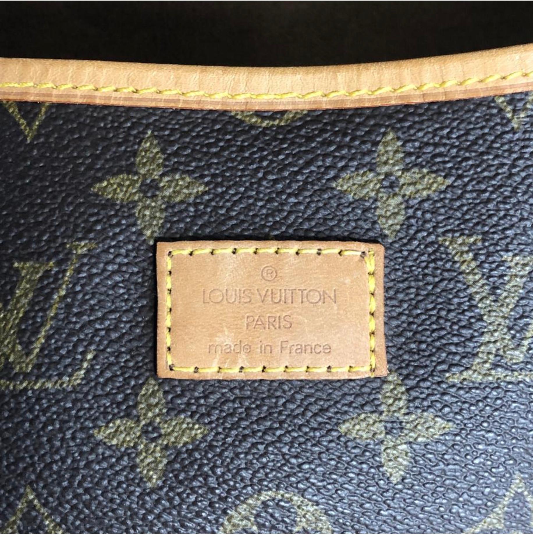 Louis Vuitton Monogram Saumur 35 Crossbody Shoulder Handbag For Sale 6
