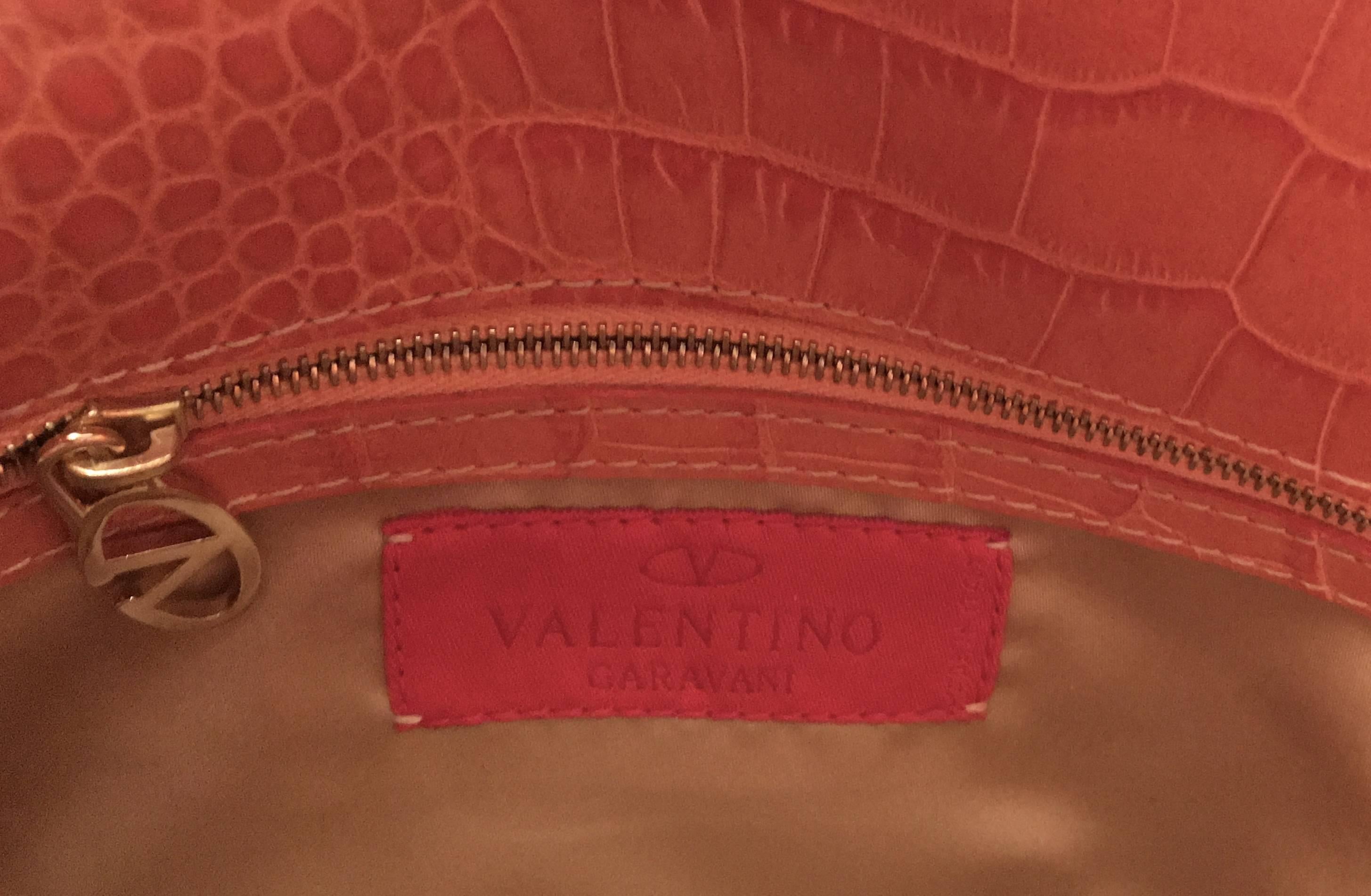 Valentino  Haute Couture Silk and leather Evening Handbag  For Sale 5