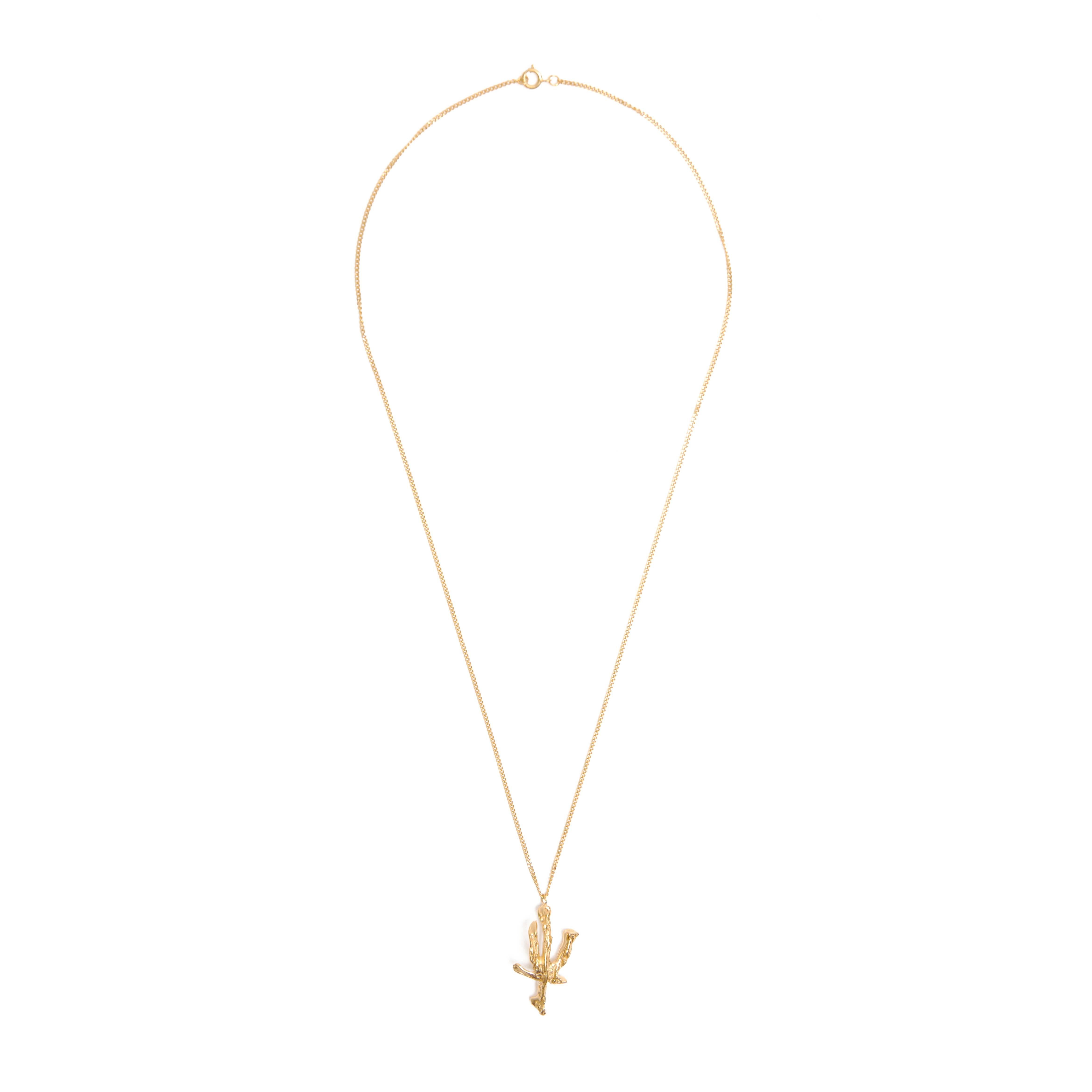 The Chinese zodiac Ox necklace is informed by the ancient Chinese calligraphy character of Ox (Niu 牛), the second of the twelve signs of the Chinese zodiac. The Ox sign is famed for its thoroughness and strength. Honest and trustworthy to the bone,
