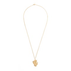 Loveness Lee Chinese Zodiac Rooster, Chicken Horoscope Gold Pendant Necklace