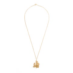 Loveness Lee - Chinese Zodiac Pig - Horoscope Gold Pendant Necklace