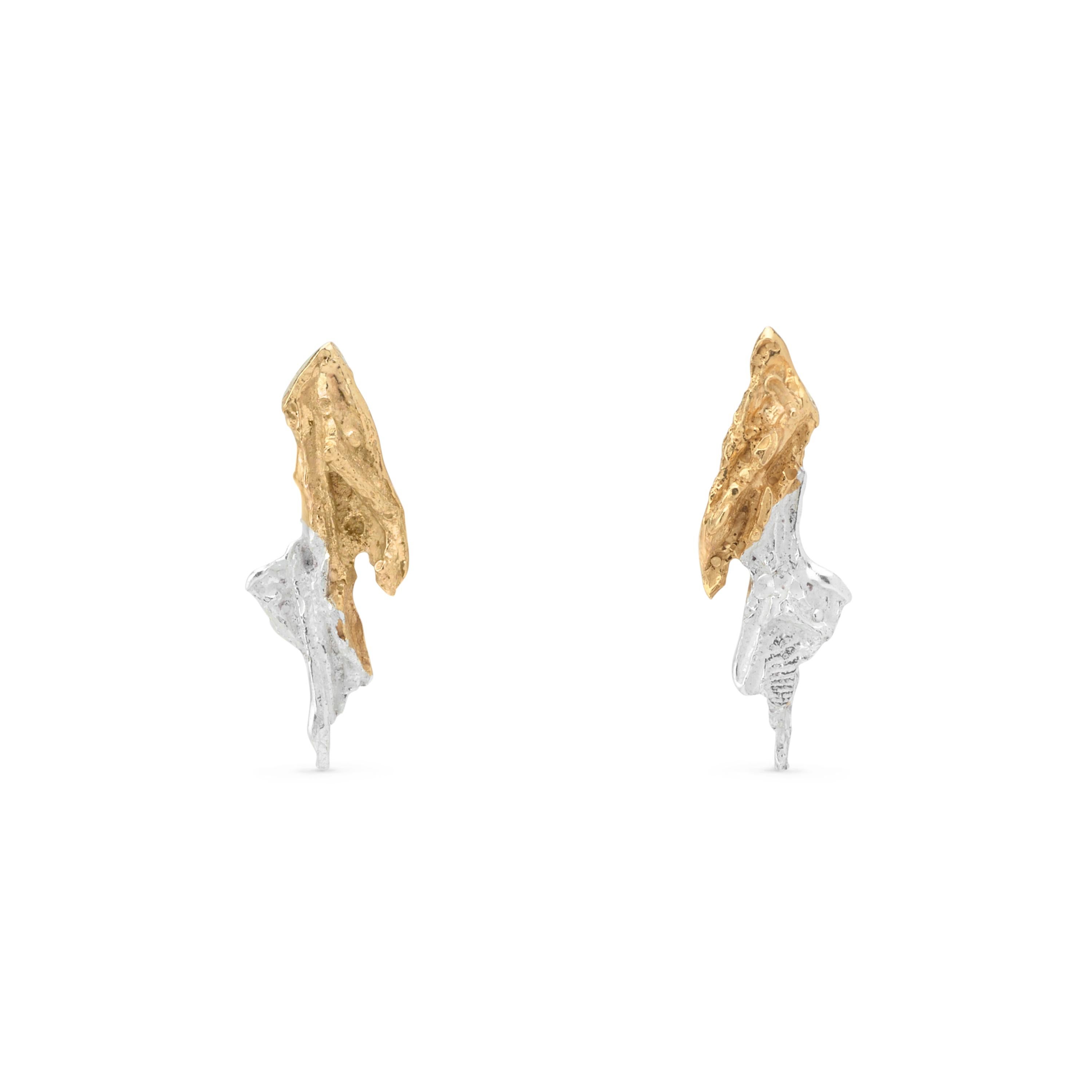 Aria is Italian for ‘air’, and this pair of earrings possess a shape and texture that is every bit as light and graceful as their namesake. Aria is also the term, in classical music, for an expressive solo vocal performance that forms part of a