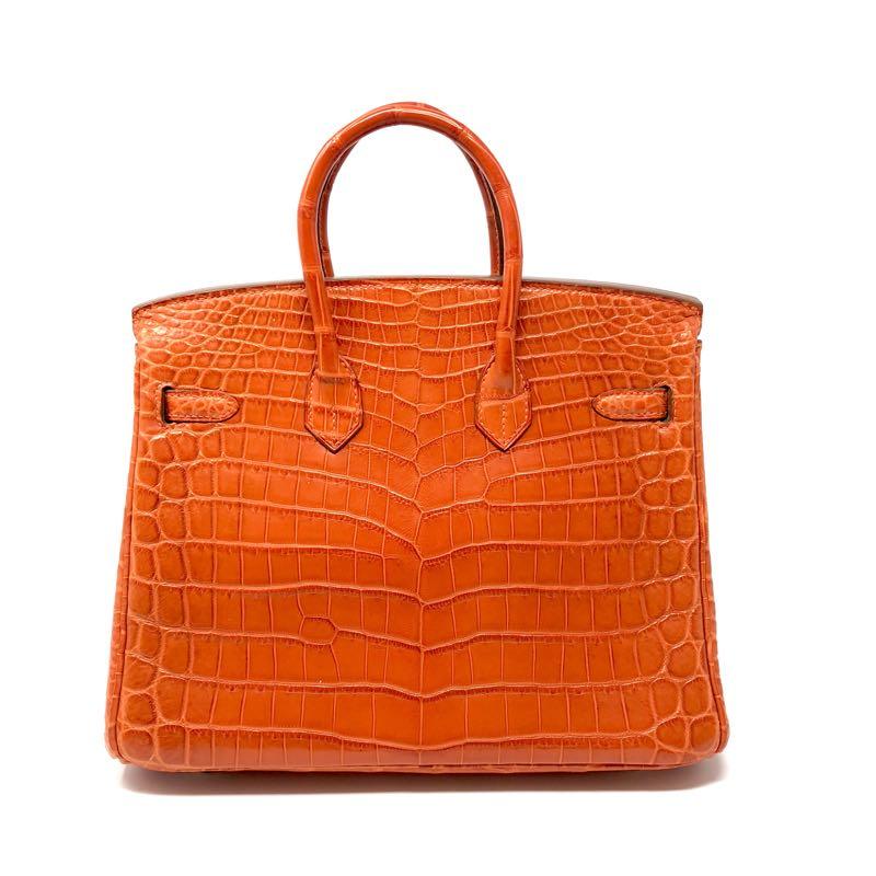 Hermes Sac Birkin 25 Crocodile Niloticus Mat 