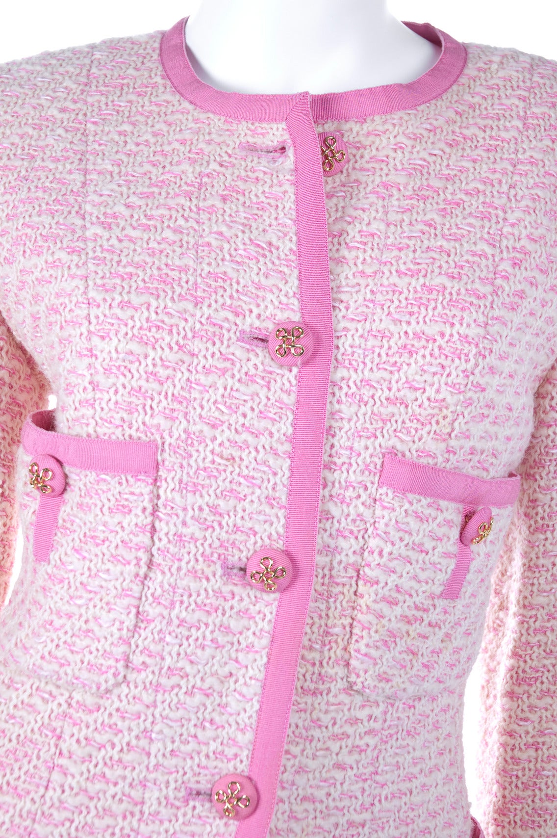 Chanel Suit in Pink and Creme Documented 2