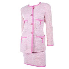 Chanel Suit in Pink and Creme Documented