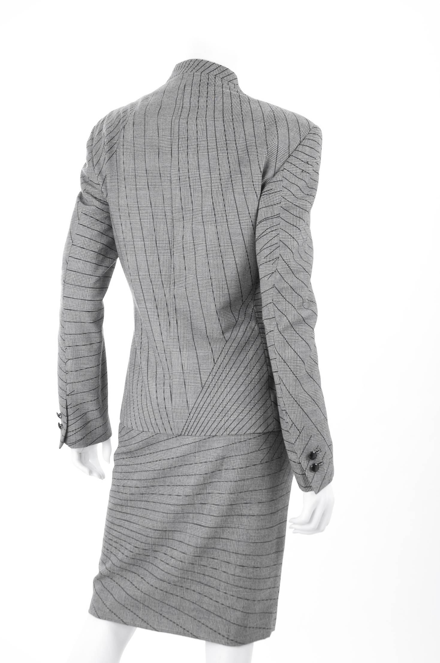 Vintage 90's Gianni Versace Couture Suit For Sale 1