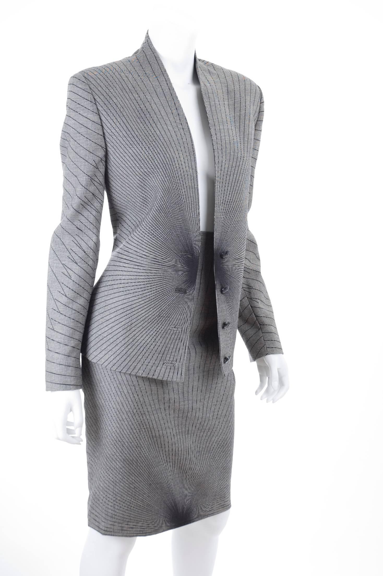 Vintage 90's Gianni Versace Couture Suit In Excellent Condition For Sale In Hamburg, Deutschland