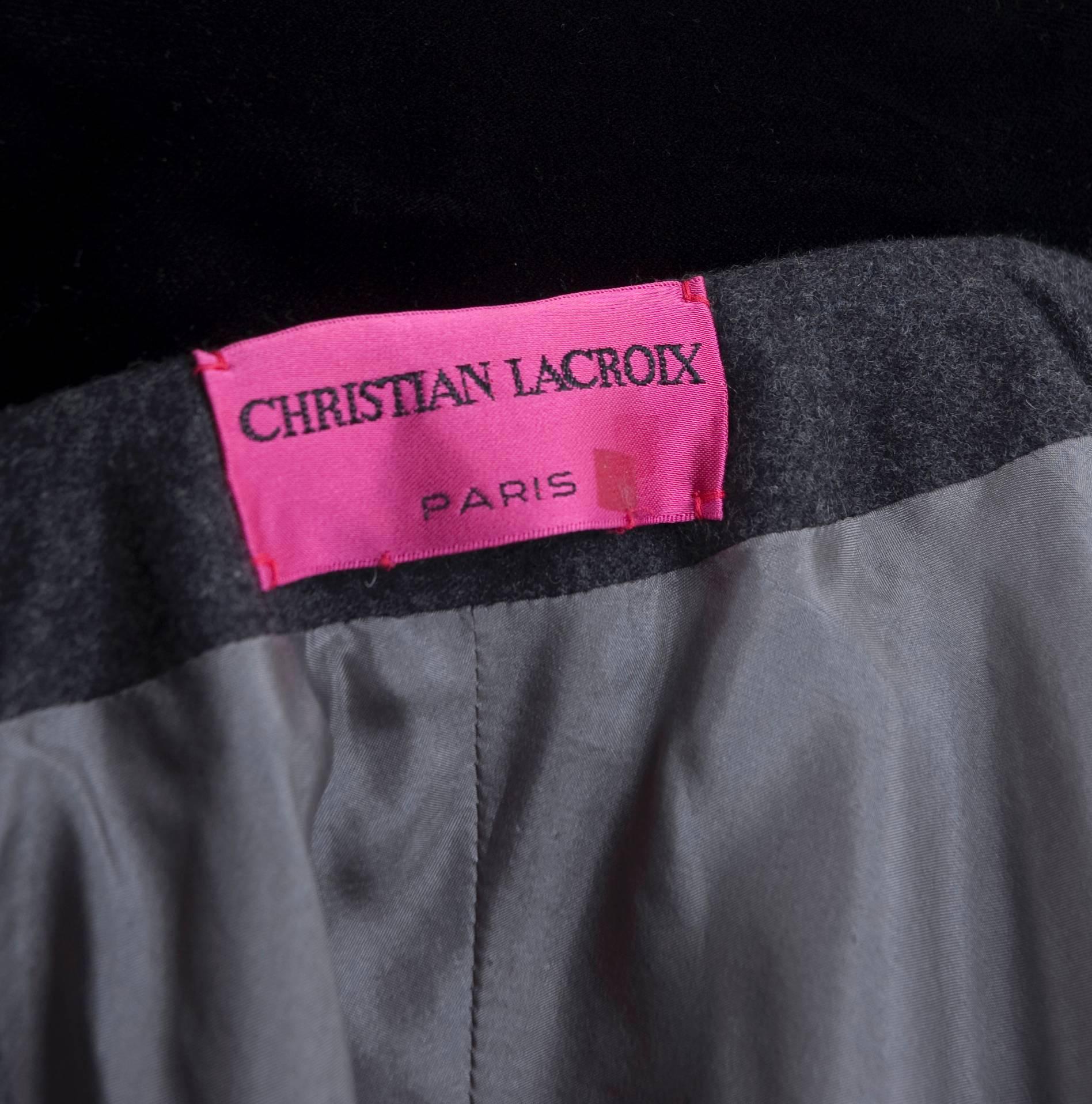 90's Christian Lacroix A-Line Jacket For Sale 1