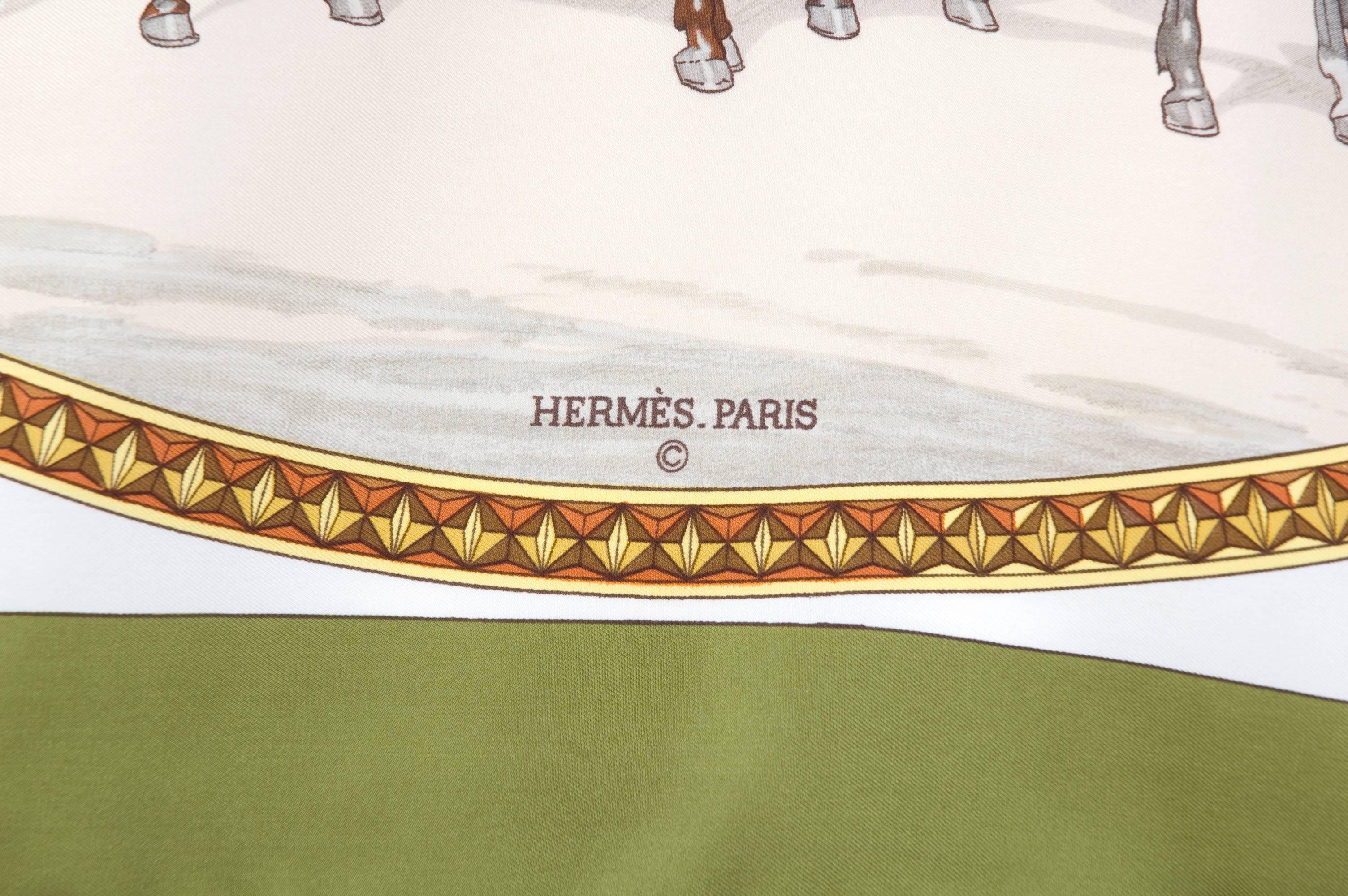 RARE Vintage Hermes scarf 