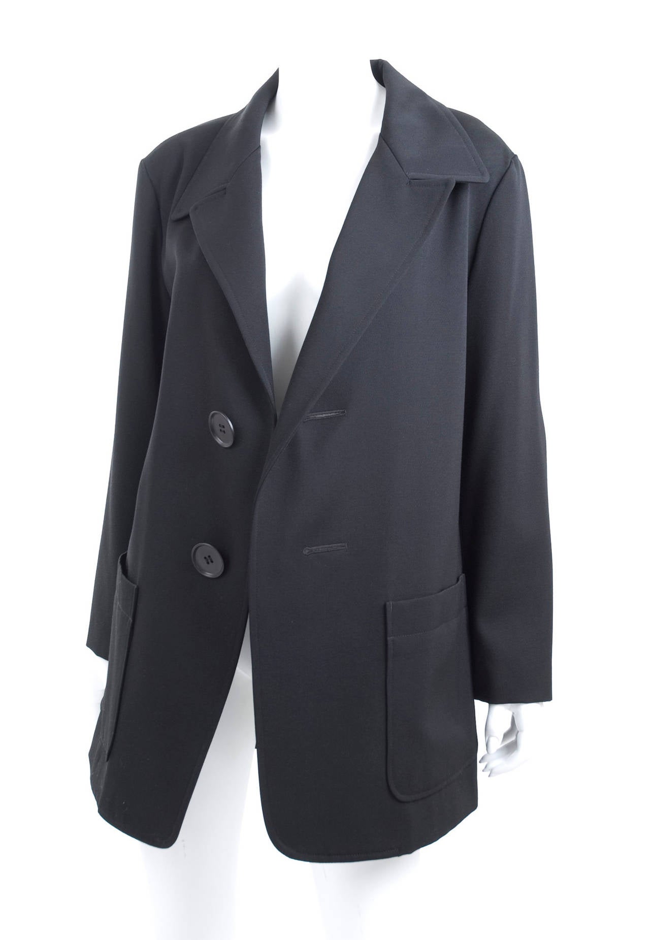 Y's Yohji Yamamoto Black Jacket.
Size JP 3
Excellent Condition
Measurements:
Length 30