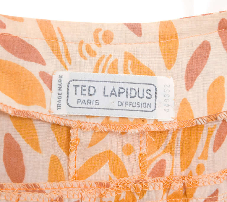 70's Ted Lapidus Dress 3