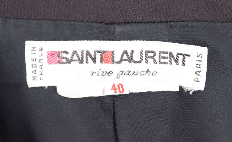Yves Saint Laurent Brocade Jacket For Sale at 1stdibs