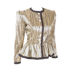 Yves Saint Laurent Brocade Jacket 11