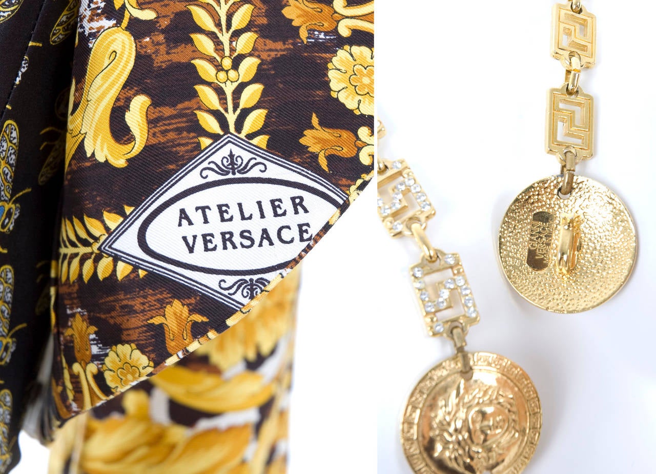 Atelier Gianni Versace Jumpsuit and Bolero Jacket 4