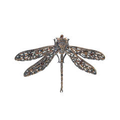 Vintage Dragonfly Brooch