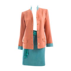 Yves Saint Laurent Linen Suit 3