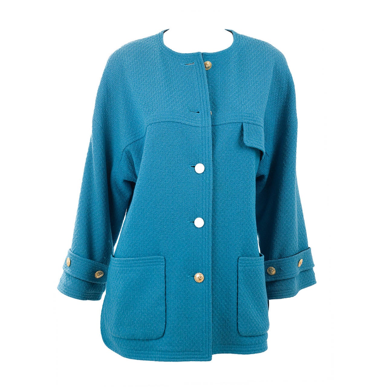 Chanel Jacket in Teal