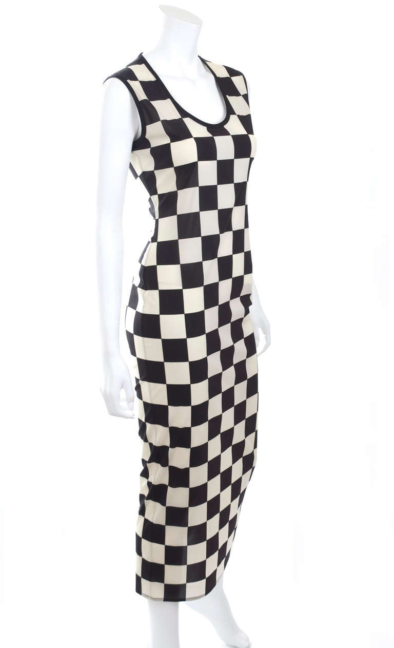 Women's Vintage 1990's Gianni Versace Couture Maxi Dress For Sale