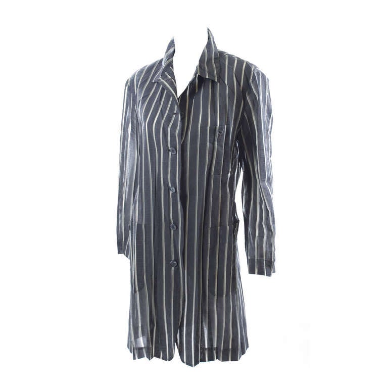 80's Issey Miyake Pleated Jacket For Sale
