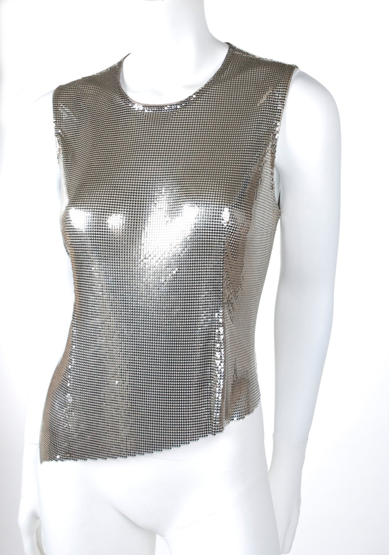 versace metal mesh