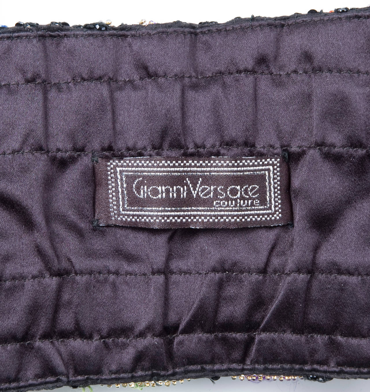 90's Gianni Versace Couture Bustier With Lesage Embroidery 5