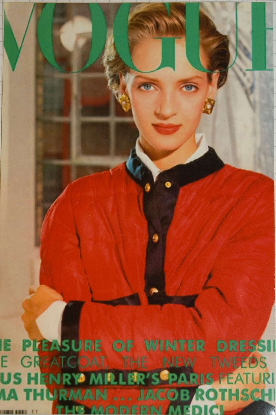 Chanel Puffer Jacket from Vogue Cover 1991