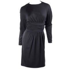 Vintage 1987 Chanel Boutique Dress with "Coco" Buttons.