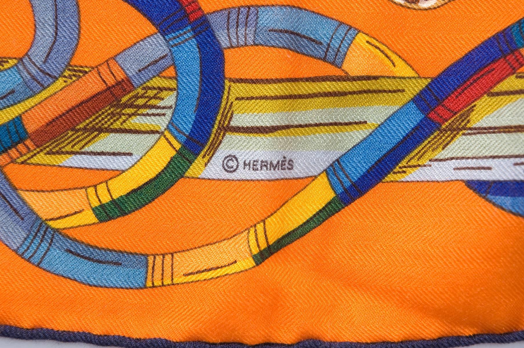 Hermes Cashmere and Silk Scarf XL 