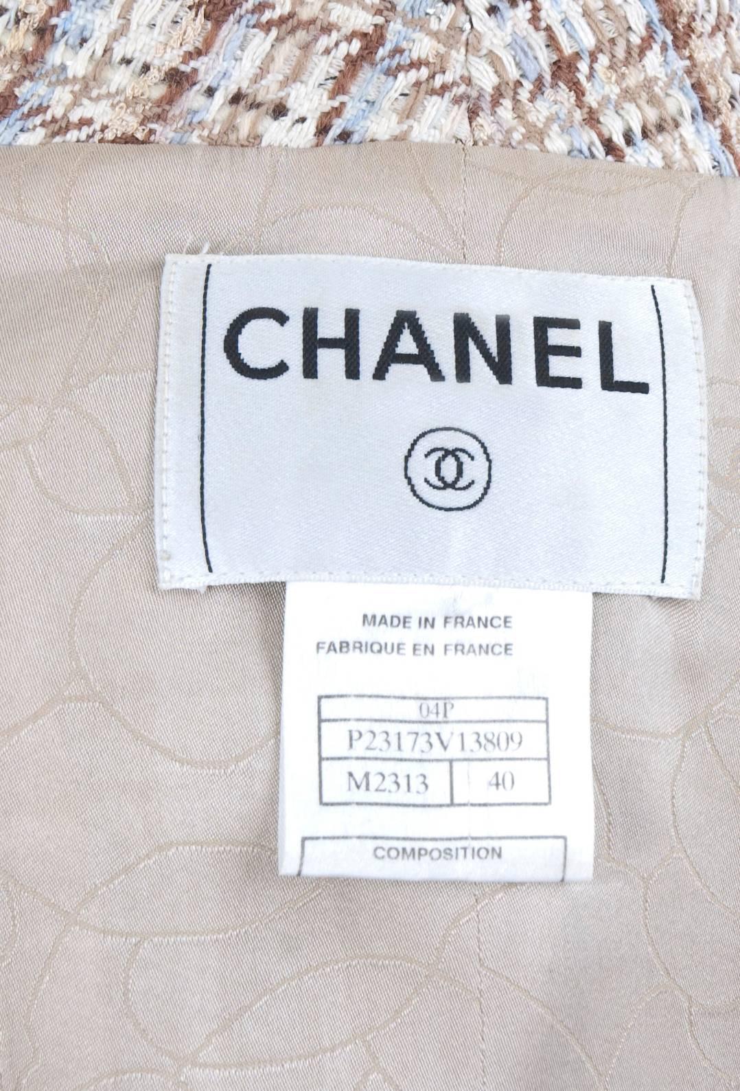 2004 Chanel Tweed Jacket 5