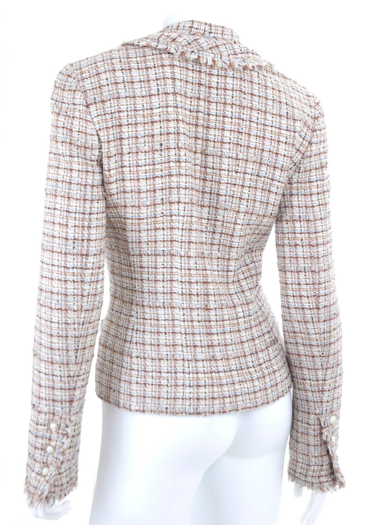 2004 Chanel Tweed Jacket 2