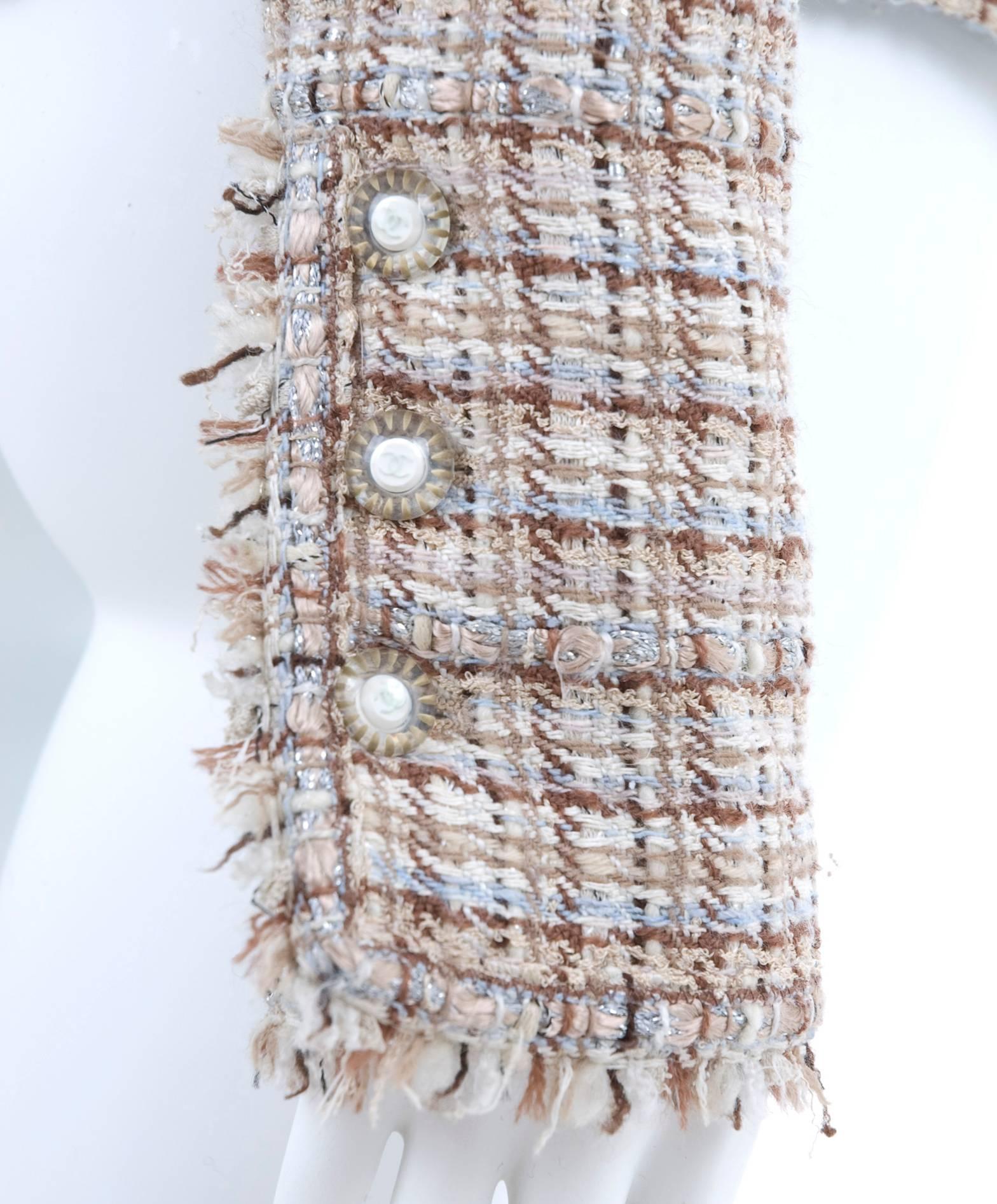 2004 Chanel Tweed Jacket 3