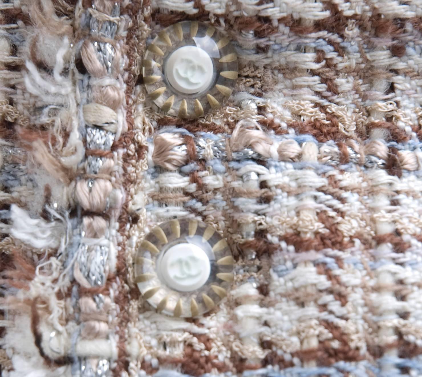 2004 Chanel Tweed Jacket 4