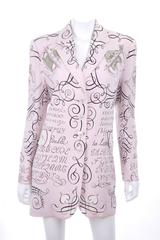 Exquisite L'Art D'Ecrire Vintage Jacket with Beautiful script and calligraphy