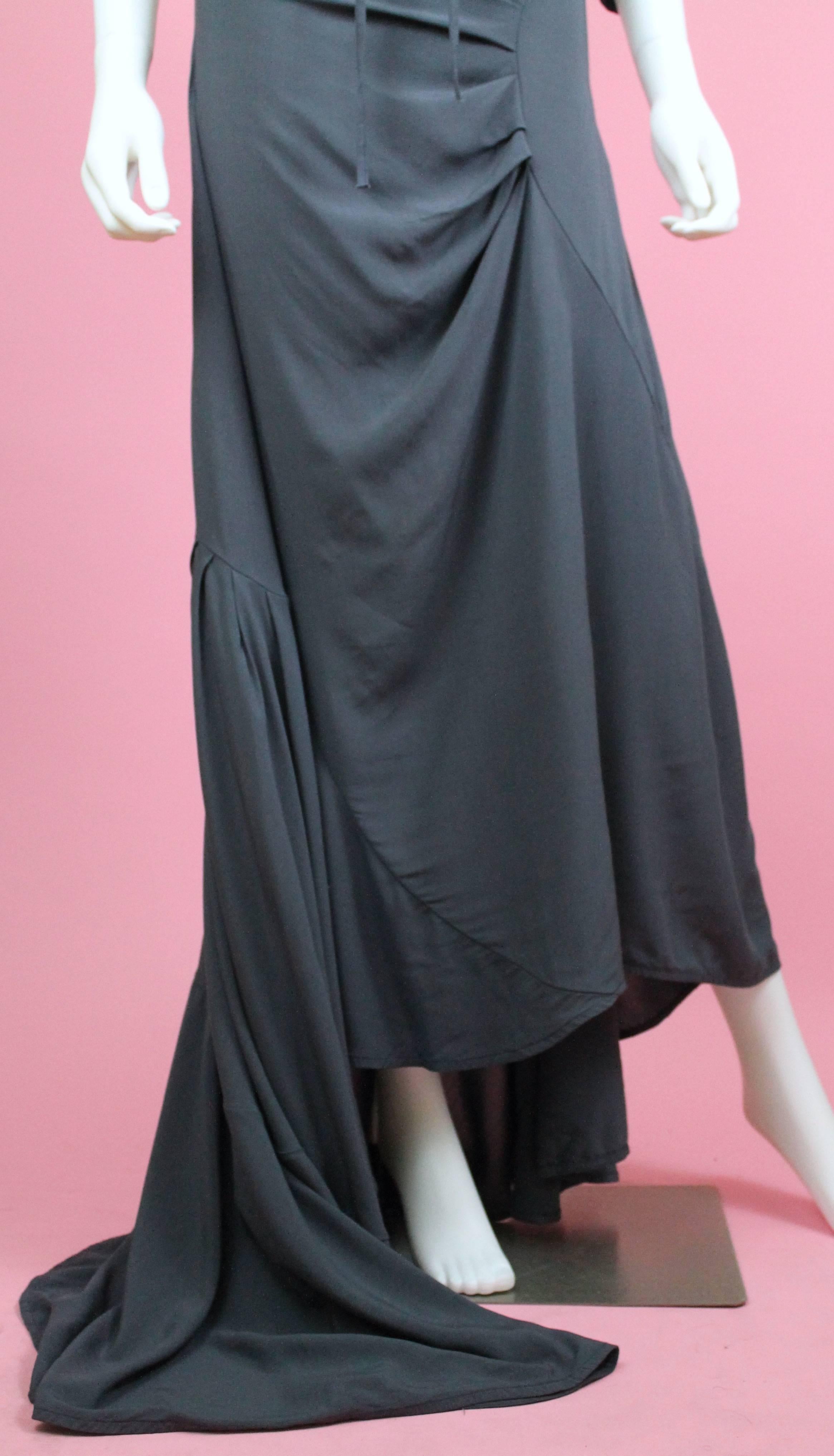 Black Vivienne Westwood Gold Label Dark Grey Toga 