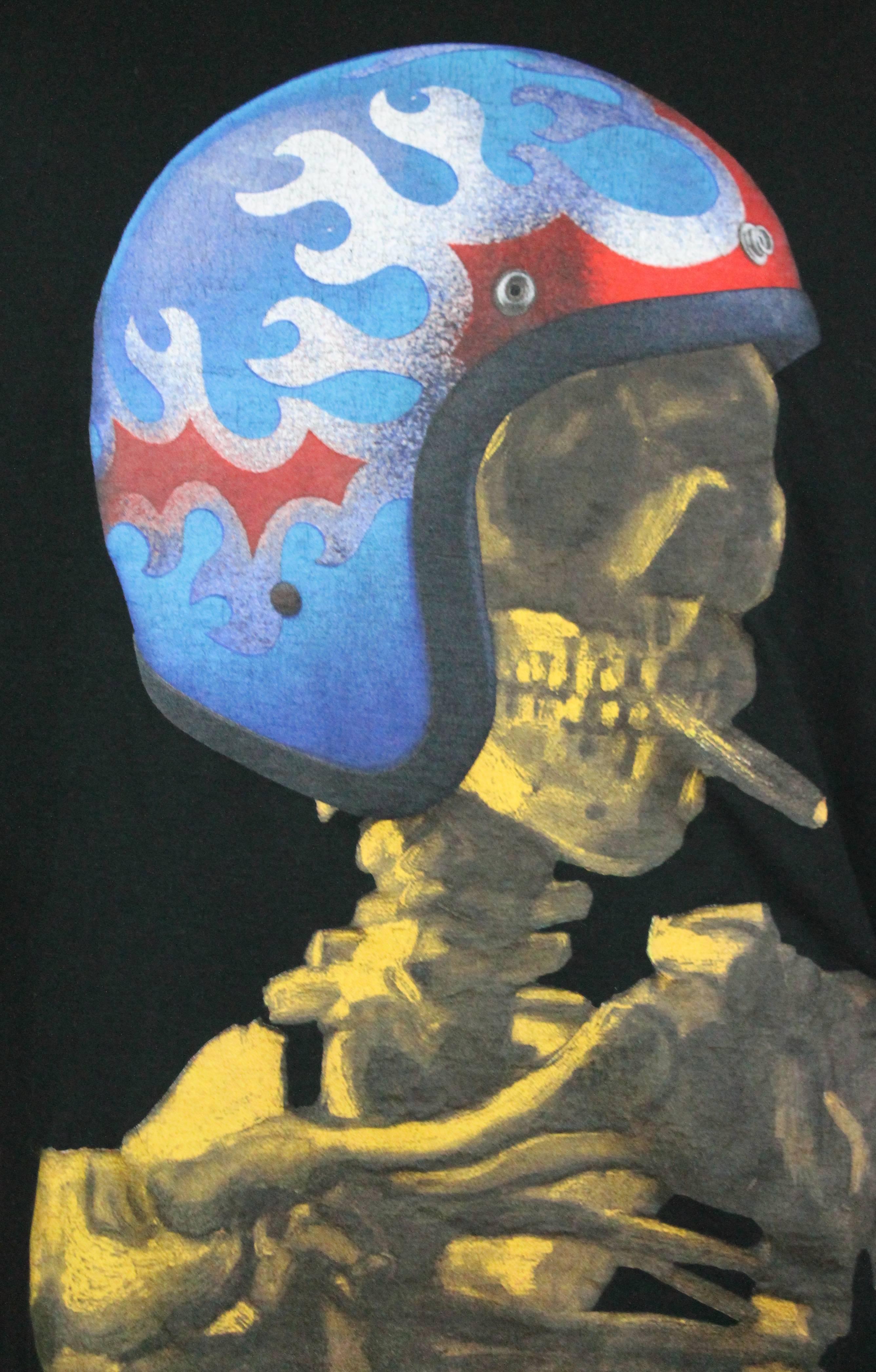 -Long sleeve black shirt by Jean Paul Gaultier from 2002
-Features Vincent Van Gogh's 