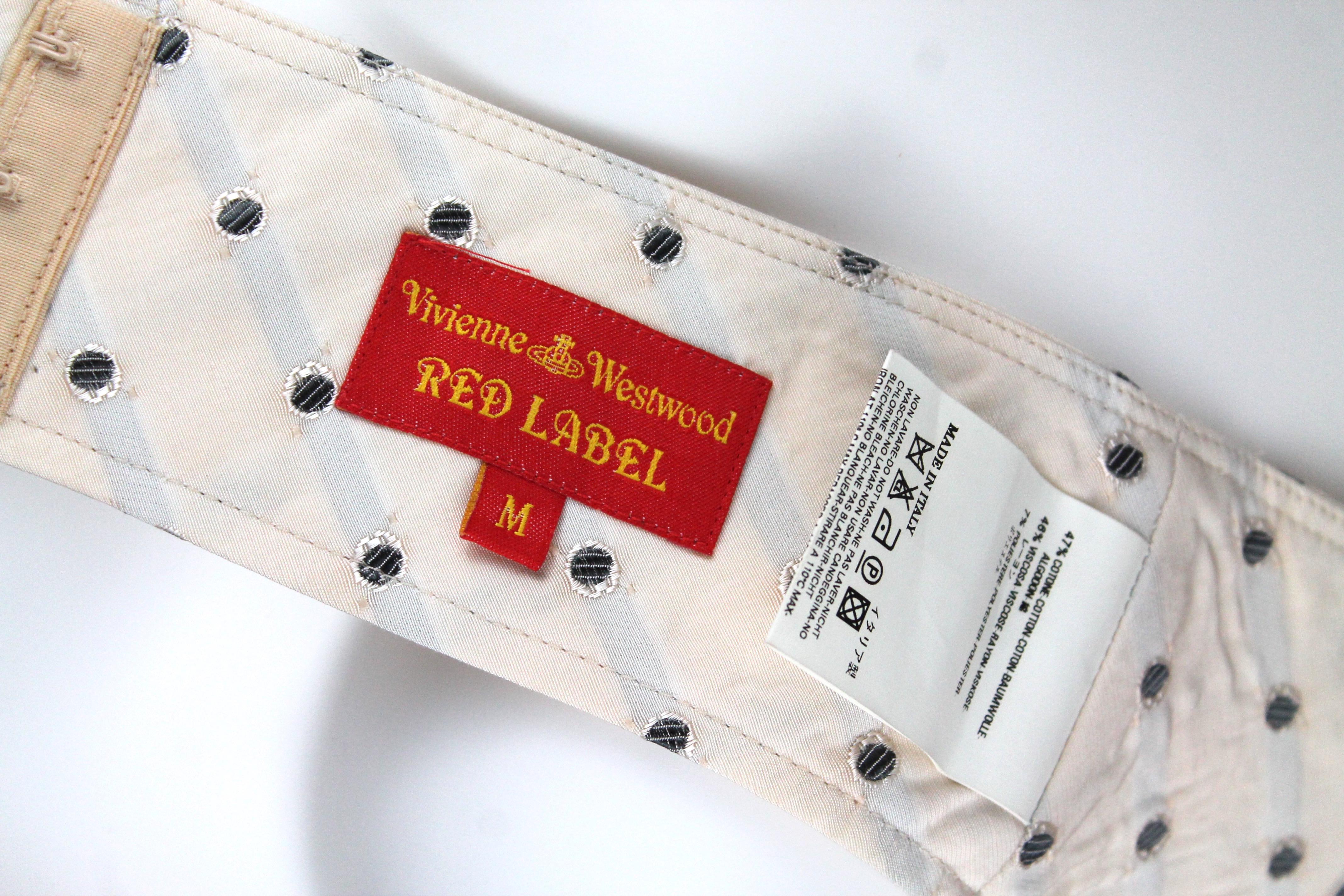 Vivienne Westwood Polka Dot Belt from Red Label, SS10, Size M 1
