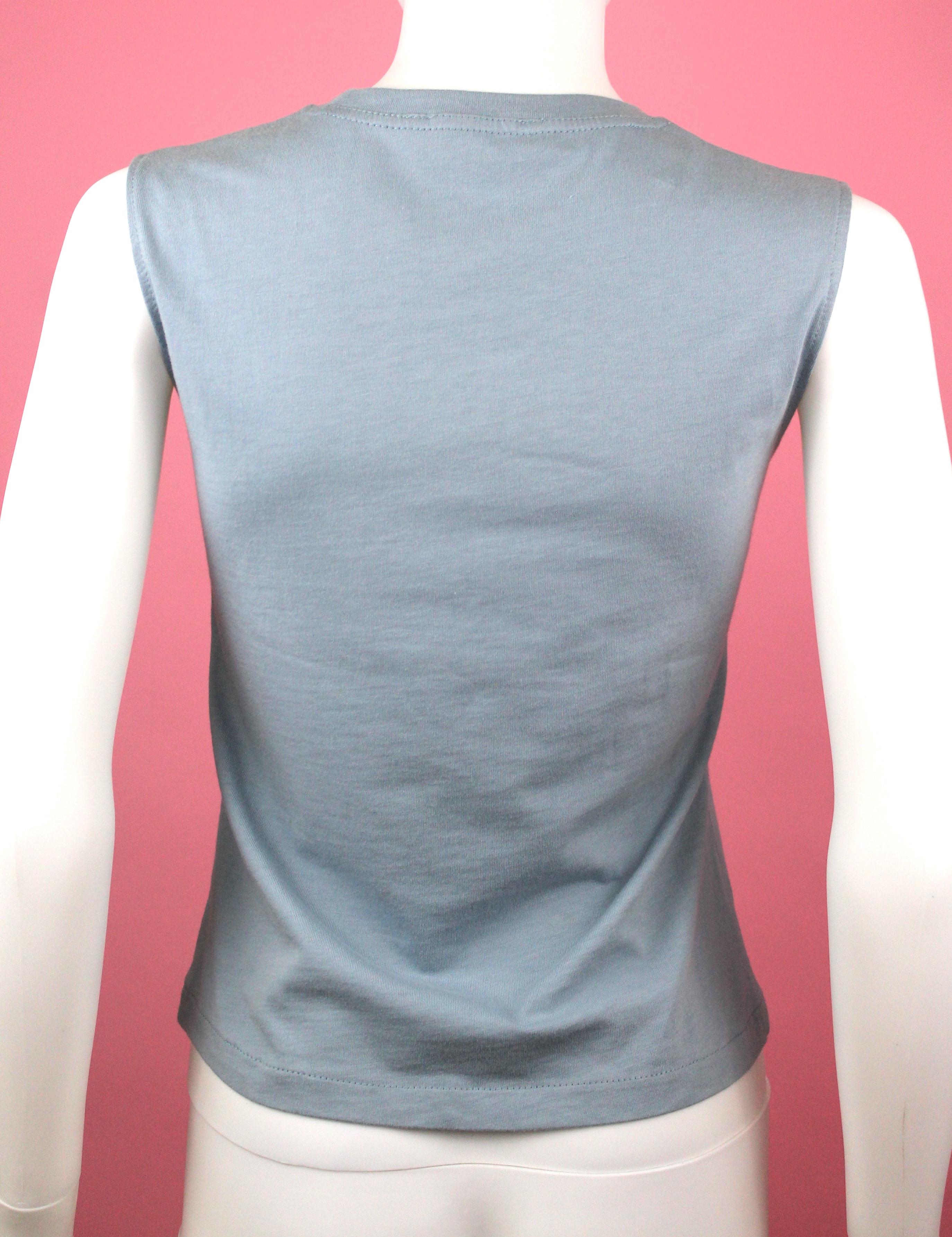 blue j'adore dior shirt