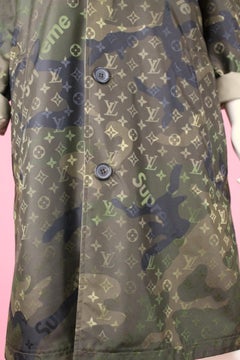 Supreme for Louis Vuitton Reversible Camouflage Trench Coat, AW17