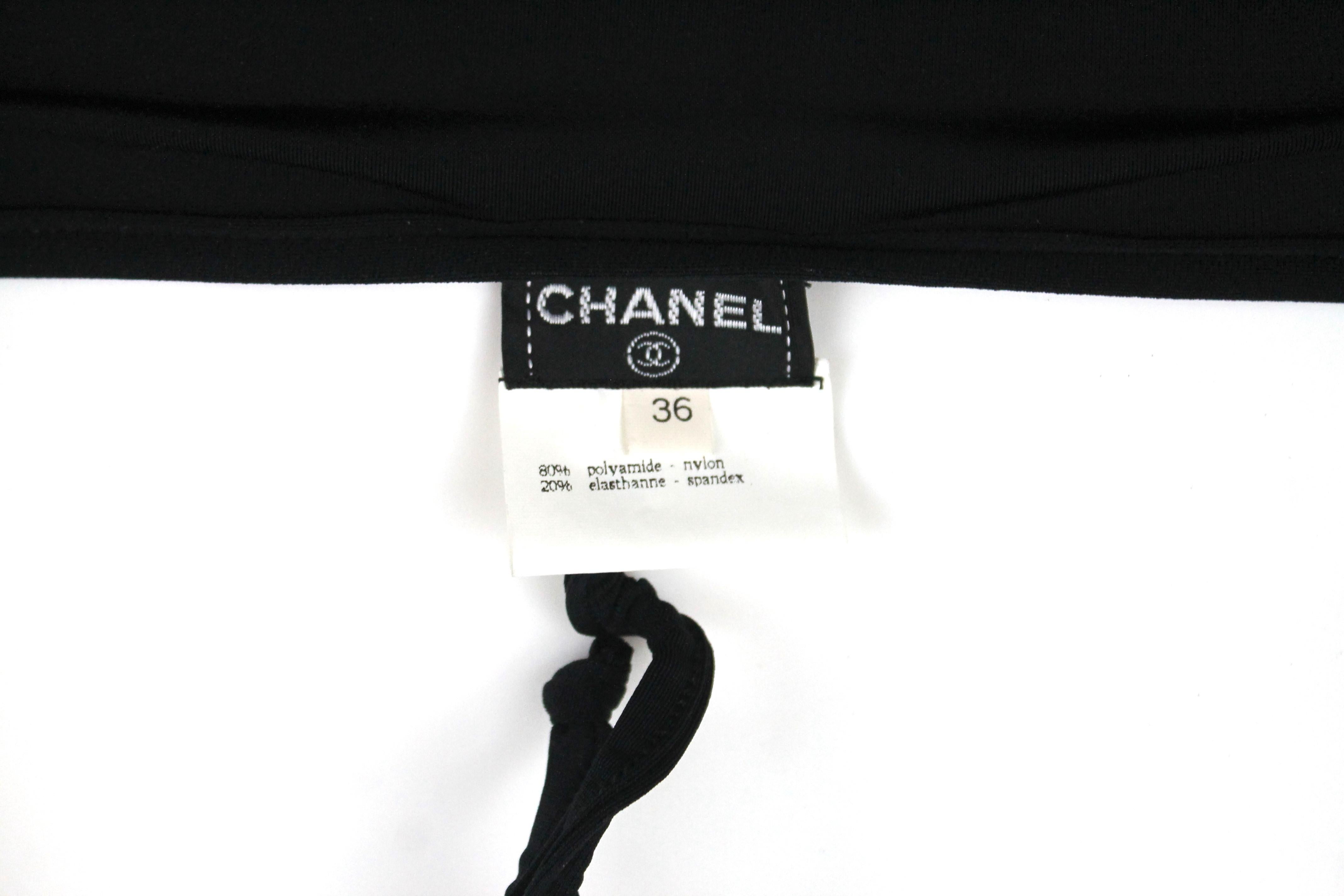 Women's Chanel Logo Bikini, S / S 1996, Size US 2