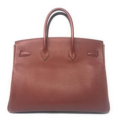 Hermes Birkin 35cm Sienne