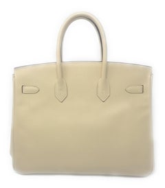 Hermes Birkin 35cm Parchmin Bag