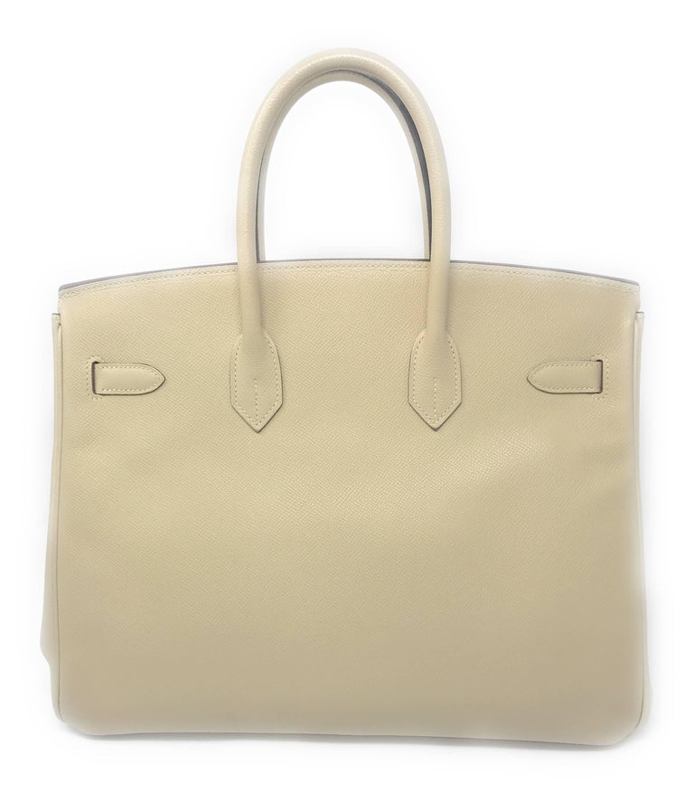 Hermes Birkin 35cm Parchmin Bag For Sale at 1stDibs