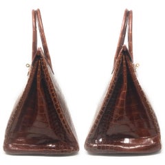 Hermes Birkin 35cm Brown Crocodile