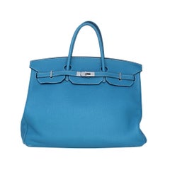 Hermes Birkin 40cm Blue Jean
