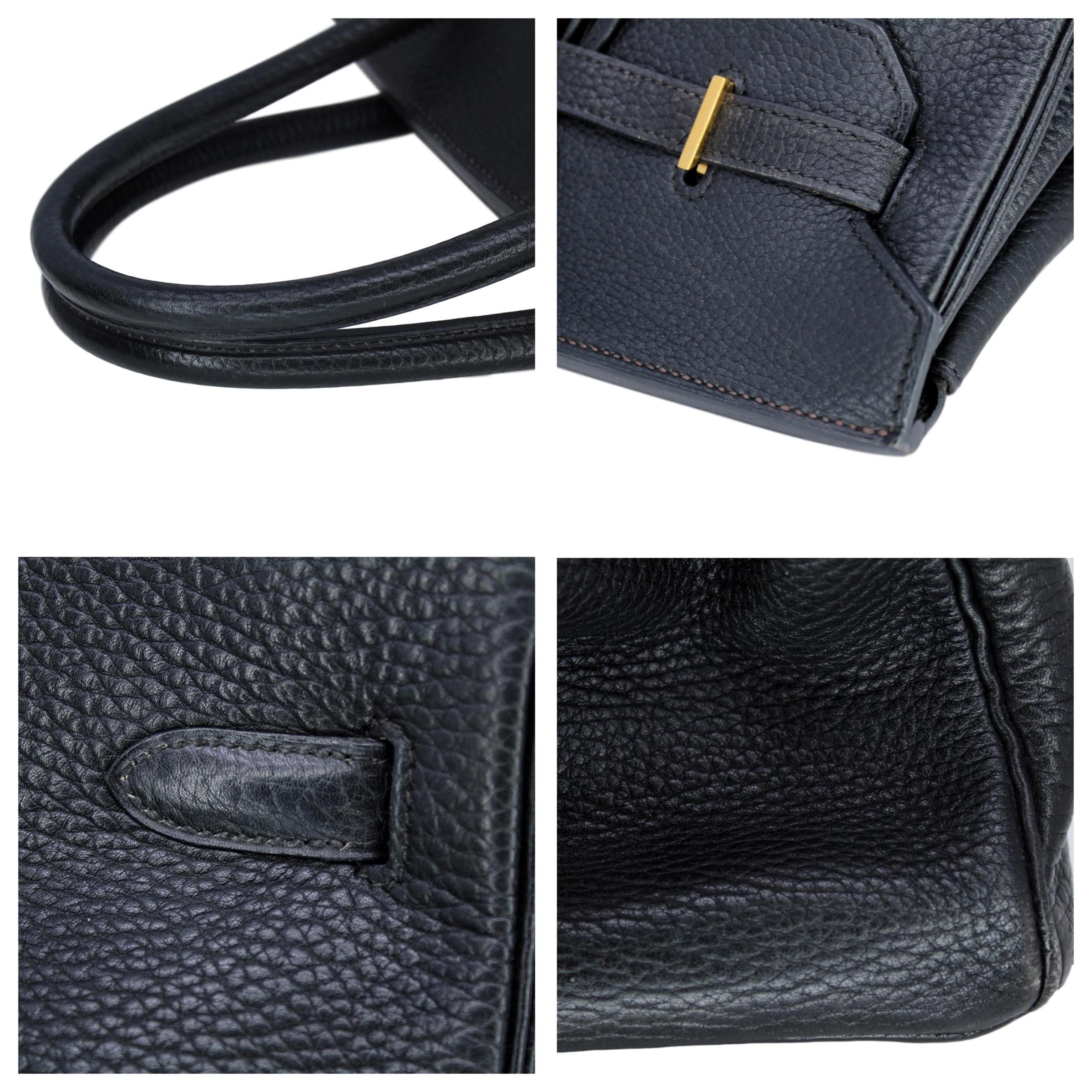 Hermes Birkin 40cm Black For Sale 3