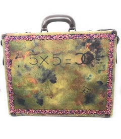 Chanel Limited Edition Briefcase in Khaki Multicolor