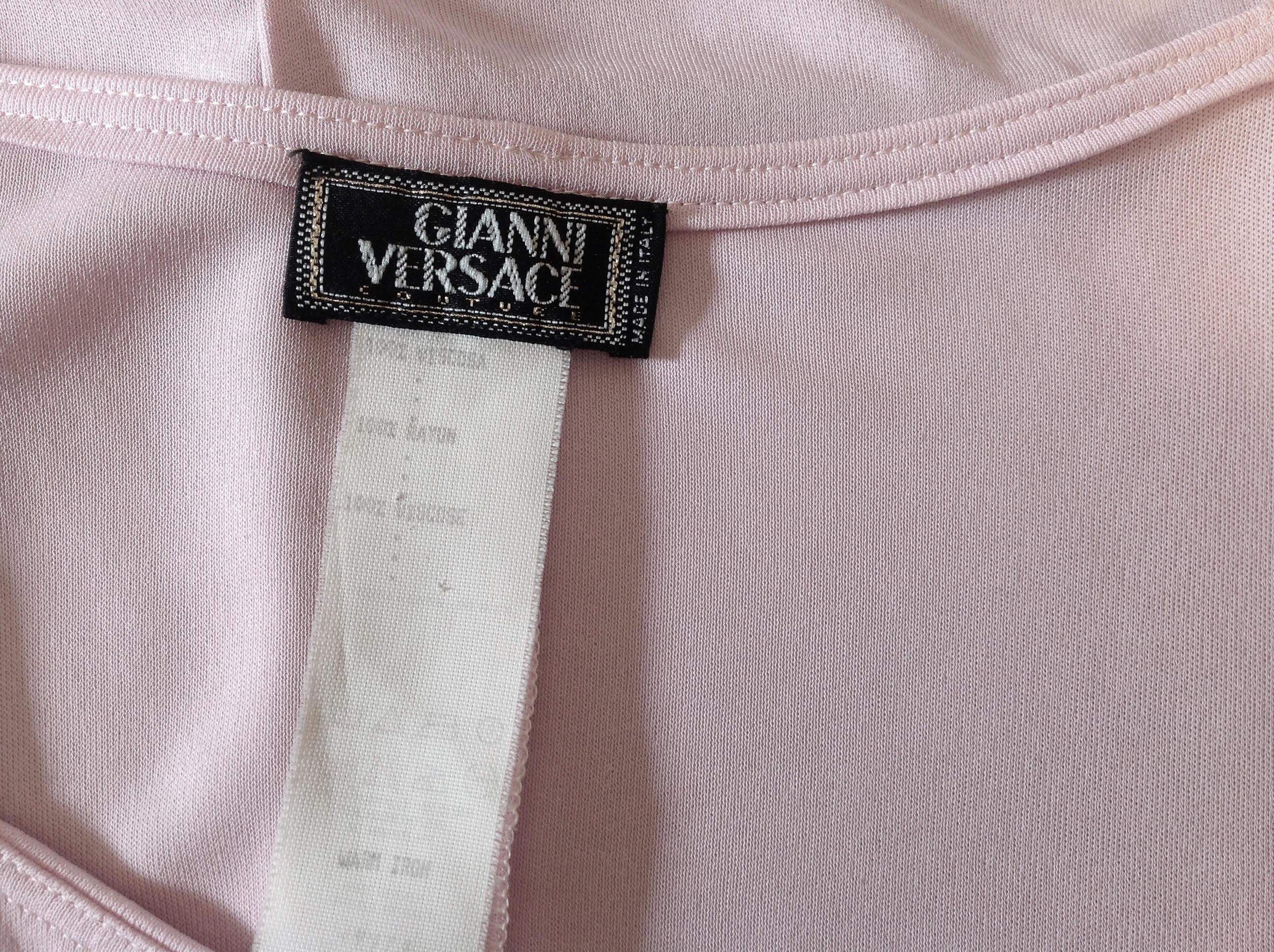 Gianni Versace, tube long dress, vintage 1990 For Sale 5