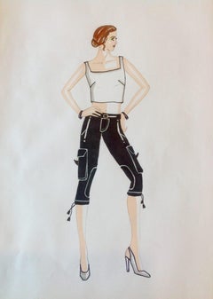 Dsquared2, cropped pants.