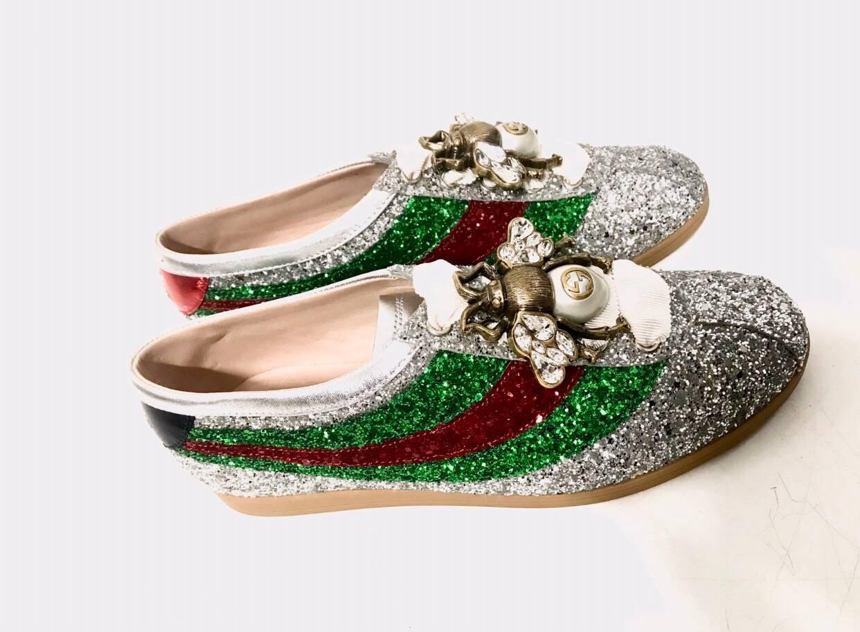 gucci sparkle shoes